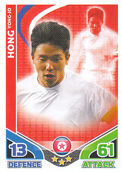 Hong Yong-Jo Korea DPR 2010 World Cup Match Attax #157